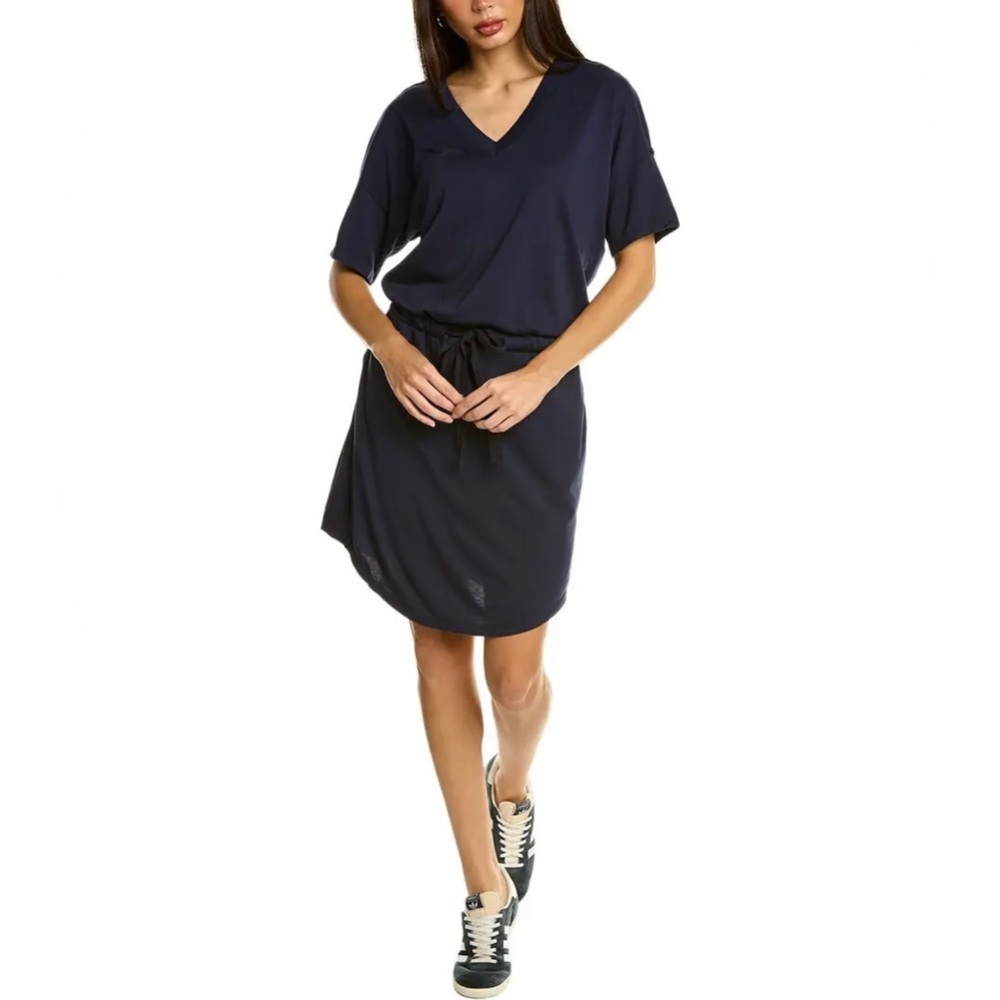 MICHAEL STARS NWT ANNALEE V NECK DRESS